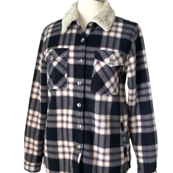 Soho Threads Cream Sherpa Jacket s/p - Picture 5 of 6